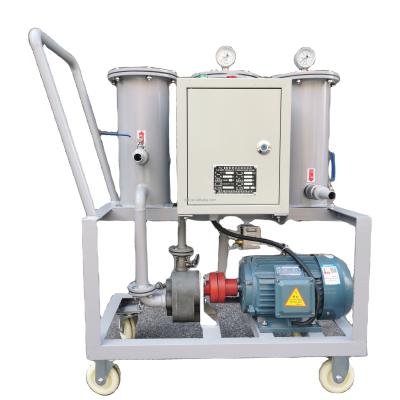 China Lube Oil Hydraulic Oil Treatment Oil Purifier System Clean Portable Hydraulic Oil Cleaning Machine for sale