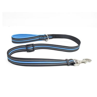 China Travel Reflective Soft Adjustable Harness Pet Dog Leash Dog Products Nylon Pet Dog Leash for sale