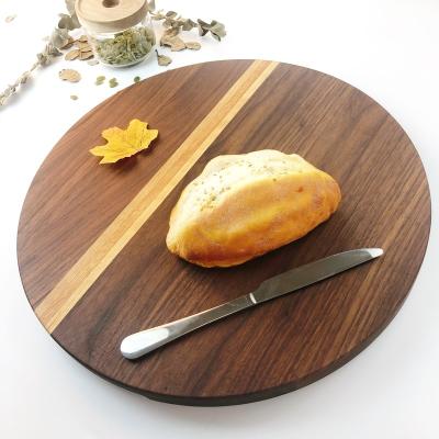 China Africa ACASIA Hard Maple Walnut Solid Wood Black Natural Wooden Cutting Board---Three-Nation Chopper for sale