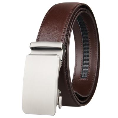 China Fashion.Casual.Business Wholesale Automatic Buckle Men's Hot Sale Genuine Leather Belt for sale