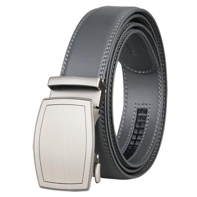 China High Quality Detachable Automatic Buckle Men Genuine Leather Belt for sale