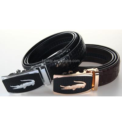 China Eco - Friendly Mens Leather Automatic Crocodile Belt Buckle for sale