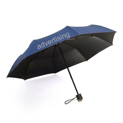 China Wholesale Modern Classic 3 Fold Logo Printing Custom Umbrella Promotional Sunny And Rainy Patio Umbrellas Suppliers For Rain for sale