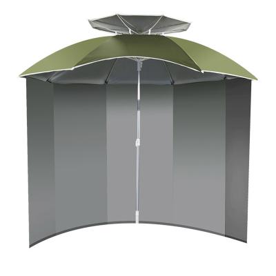 China Custom Outdoor Large Size Vintage Umbrellas Parasol Sun Shade Patio Umbrella Fishing Shelter Tent Beach for sale