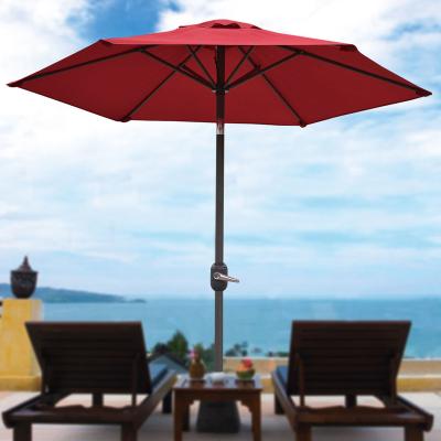 China Large Vintage Garden Umbrella Modern Wholesale Furniture Market Outdoor Beach Parasol Umbrella For Sale for sale