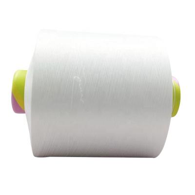 China TEXTILE: WAR KNITTING CIRCULAR KNITTING 2022 Abrasion-resistant 100% Recycled Fiber Line Recycling Yarn Polyester White Color xh48 for sale