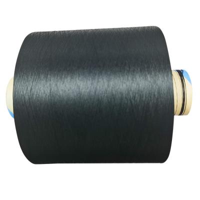 China High Quality Nylon Yarn 6 Anti-pilling Dope Dyed Black Nylon Cotton Yarn Stretch Nylon Yarn for sale