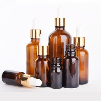 China 5Ml 10Ml 30Ml 15Ml 50Ml 100Ml Clear Amber Frosted Cosmetic Packaging Skin Care Essential Oil Dropper Glass Bottle Eco-friendly Recyclable Supplier for sale