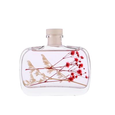 China Wholesale Eco-friendly Fashion Perfume Empty Glass Oil 100ml 200ml 330ml Reed Diffuser Bottles For Fragrance for sale