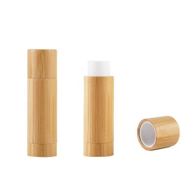 China Factory direct supply eco-friendly bamboo tube can be placed lipstick and lip gloss lip balm tube lipstick tube for sale