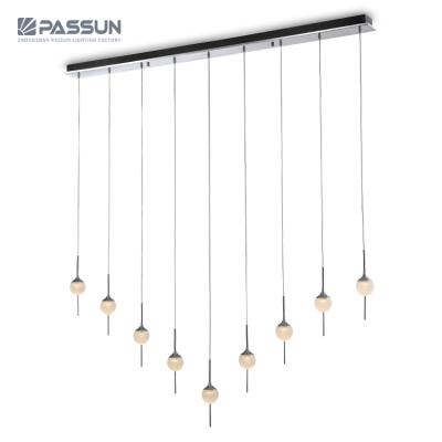 China Indoor Use Only 9X3W LED Chandelier And Pendant Lights Modern Residential Led Pendant Lamp for sale