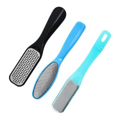 China Plastic Stainless Steel Pedicure Tools Colossal Dead Skin Foot Rasp Callus Remover Pedicure Kit In Pedicure Kit for sale