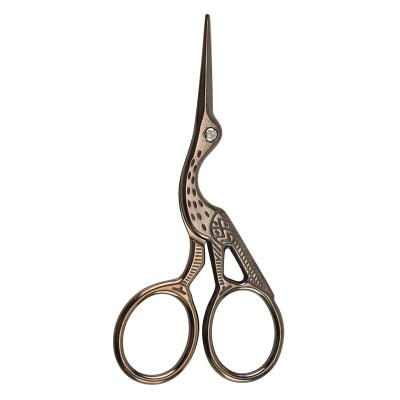 China Extra Fine Sharp Nail Scissors Manicure Scissors Free Sample Cuticle Scissors Stainless Steel Right Handed Nail Scissors for sale