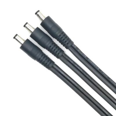 China Construction 5.5*2.1mm DC Plug Power Cable 5.5 Male 2.1 To Jack Socket DC 5521 Male / Female Cable for sale