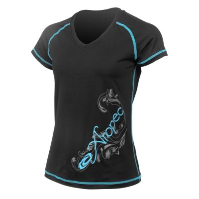 China Coolstar Anti-UV Dry Technical Short Sleeve Running Shirt for Lady (Hot sale in Aropec logo) for sale