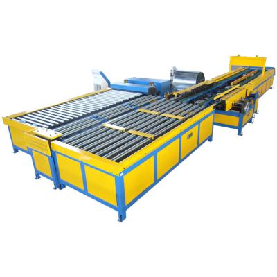 China Automatic Line 5 CNC Sheet Metal HVAC Energy Supply Pipe Duct Machine for sale