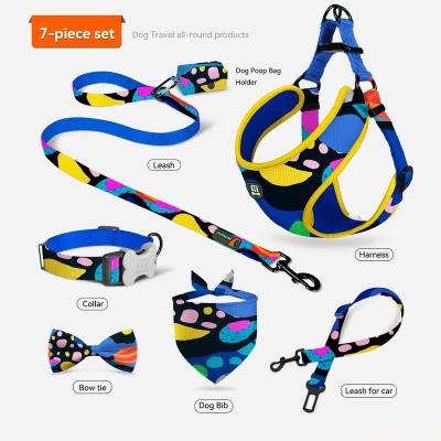 China 2022 Group Buy Price Dog Collar And Leash Set Padded Free Shipping Fee Cat Harness for sale