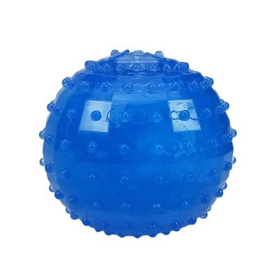 China Hot Selling Toy Rubber Pet Ball Tooth Stocked Interactive Cleaning Dog,Summer ICE Dog Cooling Toys,Dog Toy For Dog for sale