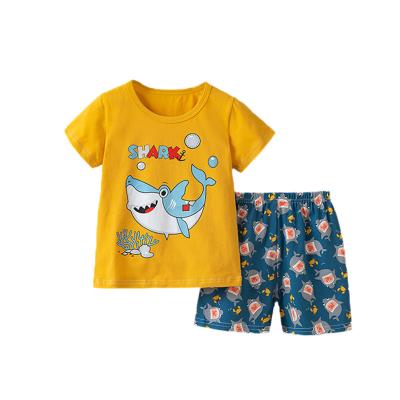 China Manufacturer Orders Fashion Kids Clothing Bulk Custom Girls Smocked Cartoon Clothing Set Designers Kids Fabric for sale