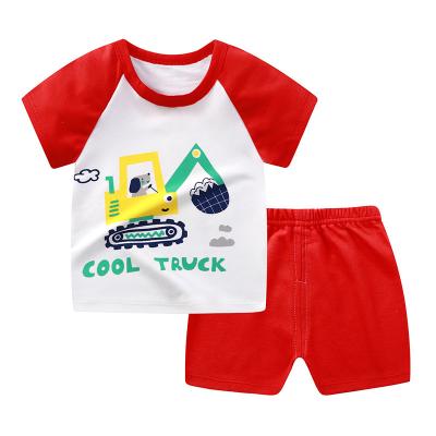 China 2022 casual new fashionable summer boy clothing sets child clothing sets kids summer clothing set children 4 to 12 years old for sale