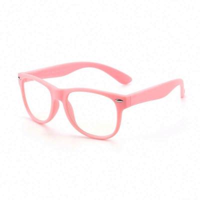 China Wholesale Comfortable Protect Eyesight TPEE Square Frames Flexible Fashion Glass Blue Light Anti Children for sale