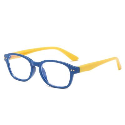 China Prescription / Anti Blue Light Children TR90 Glasses Anti Blue Light Luxury Silicone Children Glasses for sale