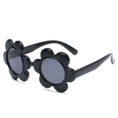 China Cute Fashion Sunglasses Flower Sunglasses Fashion Sun Flower Children Sunglasses for sale