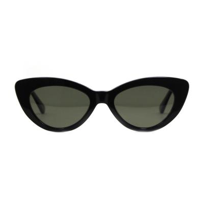 China High Quality Fashion Sunglasses Cateye Acetate Frame Sunglasses Polarized Women for sale