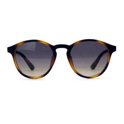 China Round Fashion Sunglasses Vintage Polarized TR Sunglasses For Unisex for sale