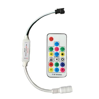 China RF 17 Keys SP104E Mini LED Controller Addressable 2048 Pixel for sale