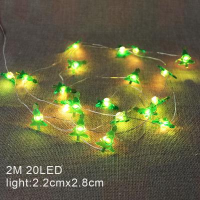 China Decoration 2M 20 Led Light Christmas Tree LED Pendant Lights Warm White Christmas Tree Decoration String Lights for sale