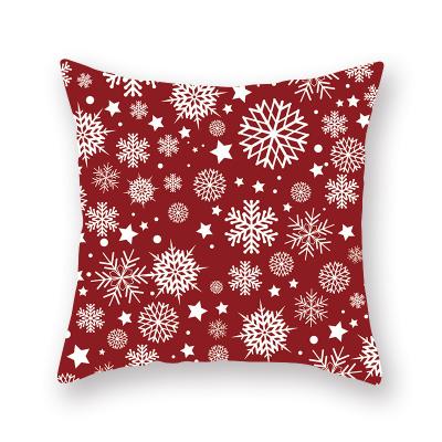 China New Design Festival Tile Cooling Case Merry Christmas Pillow Cover Case for sale