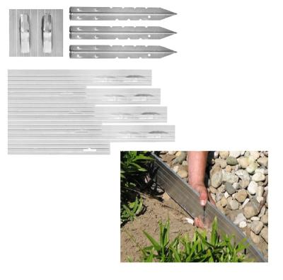 China Corrosion Resistance Best Selling Easy Bendable Aluminum Landscape Lawn Grass Edging for sale