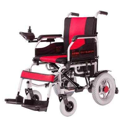 China Outdoor / Indoor Battery Powered Wheelchair Liquid Painted Steel Material for sale