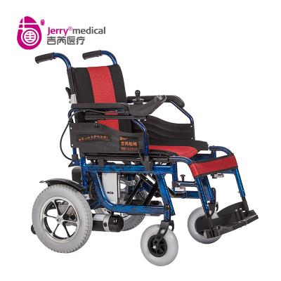 China Automatic Outdoor Power Wheelchair Aluminum Alloy Material With Electromagnetic Brake for sale