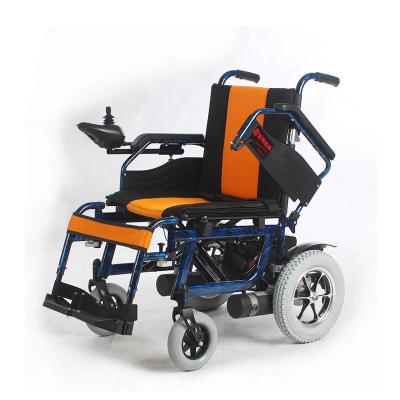 China Adjustable Indoor Narrow Electric Wheelchair Self-Braking With 8 Inch Frontr Tire for sale