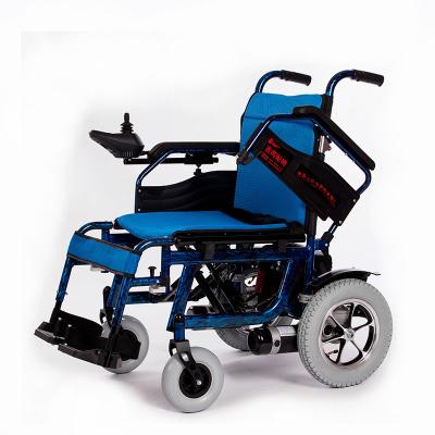 China Simple Elderly / Disabled Folding Electric Wheelchair Battery Powered JRWD602 for sale