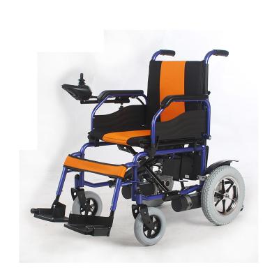 China Comfortable Fold Up Electric Wheelchair , Powered Wheel Chairs CE Approved for sale