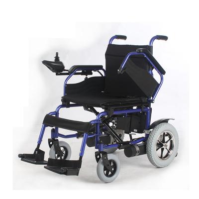 China Intelligent Control Portable Electric Wheelchair Foldable Steel Material for sale