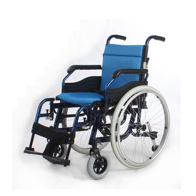 China Comfortable Manual Bariatric Wheelchair , Aluminum Wheelchair 130Kg Loading Capacity for sale