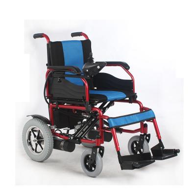 China Flip Up Armrest Portable Electric Wheelchair , Portable Folding Wheelchair for sale