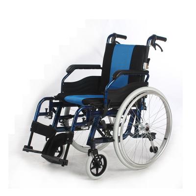 China 8 Inch Front Wheel Heavy Duty Wheelchair Manual 130Kg Loading Capacity for sale