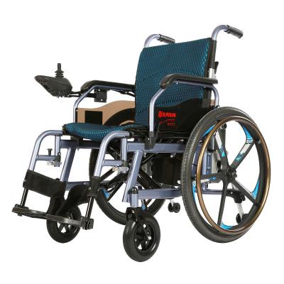 Chine grand aluminium de la roue 24inch pliant la largeur du fauteuil roulant électrique 45cm 55cm à vendre