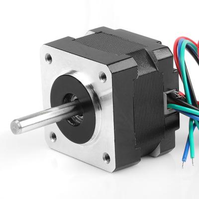 China Embedded ISO certification and 2 phase 0.8nm NEMA14 24v stepper motor for cnc machine for sale