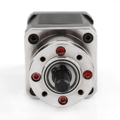 China Nema17 flange42mm enclosed planetary gearbox on promotion good quality low price China gear stepper motor with gearbox for sale