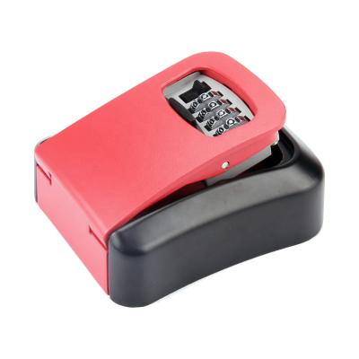 China Safe Key Locker Safe Box Combination Key Holder Box Storage or Valuables 4 Digital Combination Lock Key Safe Box for sale