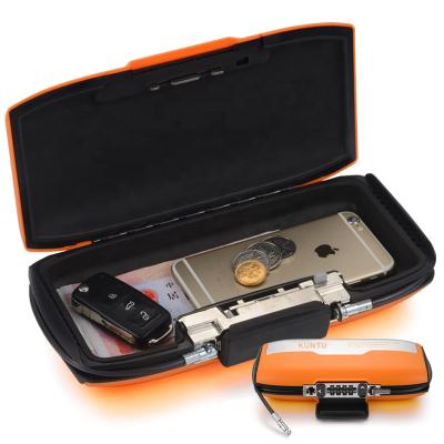 China Storage Valuables Mini Travel Safe With Cable Secures Your Stuff While Portable Personal Lock Travel Box for sale