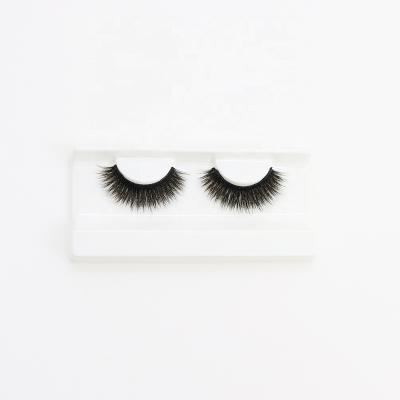 China Hot Selling Natural Synthetic Crisscross Mink Full Strip Faux Fluffy Eyelashes Lashes Thin Strip Eyelash Wholesale for sale