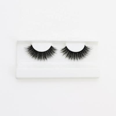 China Crisscross Brand Own 3D 4D 5D Synthetic Fiber Faux Mink Lashes Wholesale Cotton Band Daily Using Makeup Eyelashes for sale