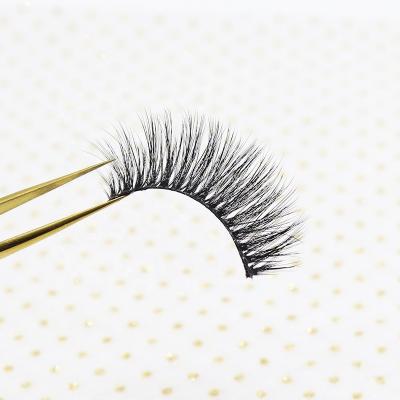 China Wholesale Synthetic Criss-Cross Lashes Customized Black Cotton Stripe Faux Mink Eyelashes Superior Korean pbt pbt eyelashes for sale